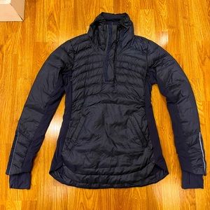 Lululemon half vip up puffy pullover jacket